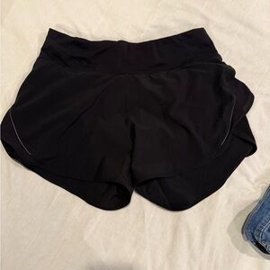 lululemon athletica Women's Black Athletic Shorts